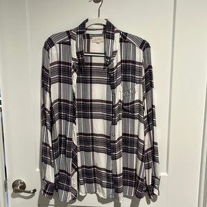 Plaid Button Up